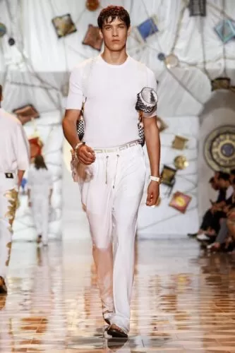 Versace, Menswear, Spring Summer, 2015, Fashion Show in Milan