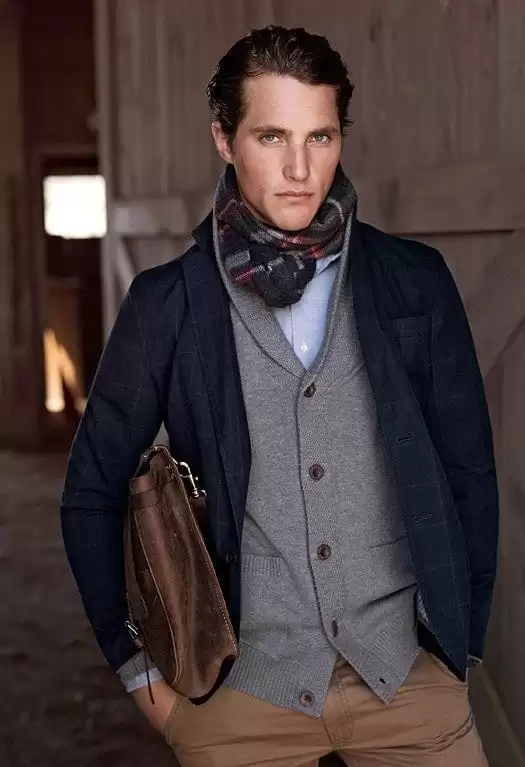 preppy winter outfits for men 4