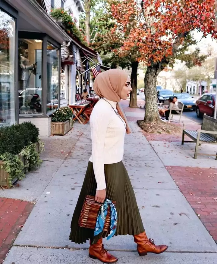 Hijab outfit for short height