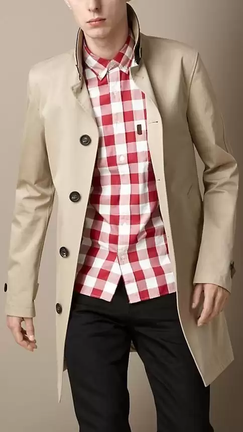 Male Check Shirt Style 13