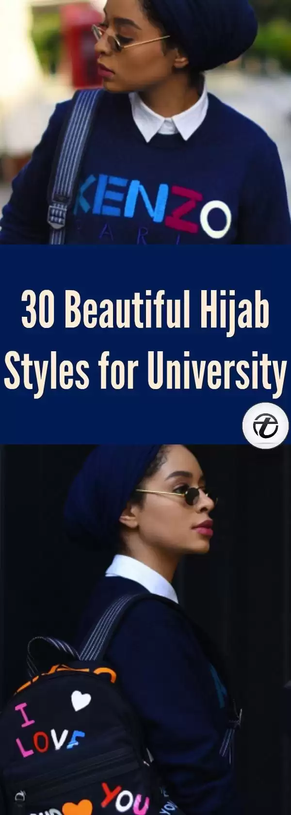 30 Cute Hijab Styles For University Girls