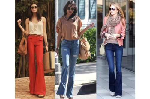 shirts to wear with bell bottom jeans