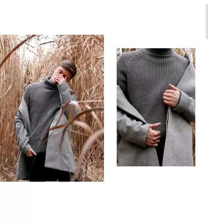 Men long coat