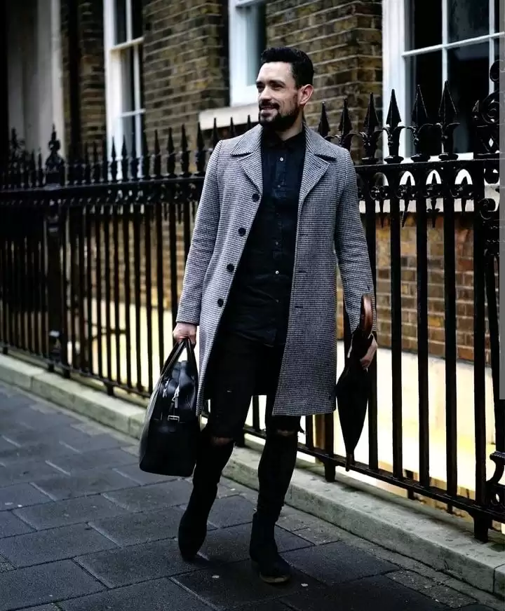 Men long coat