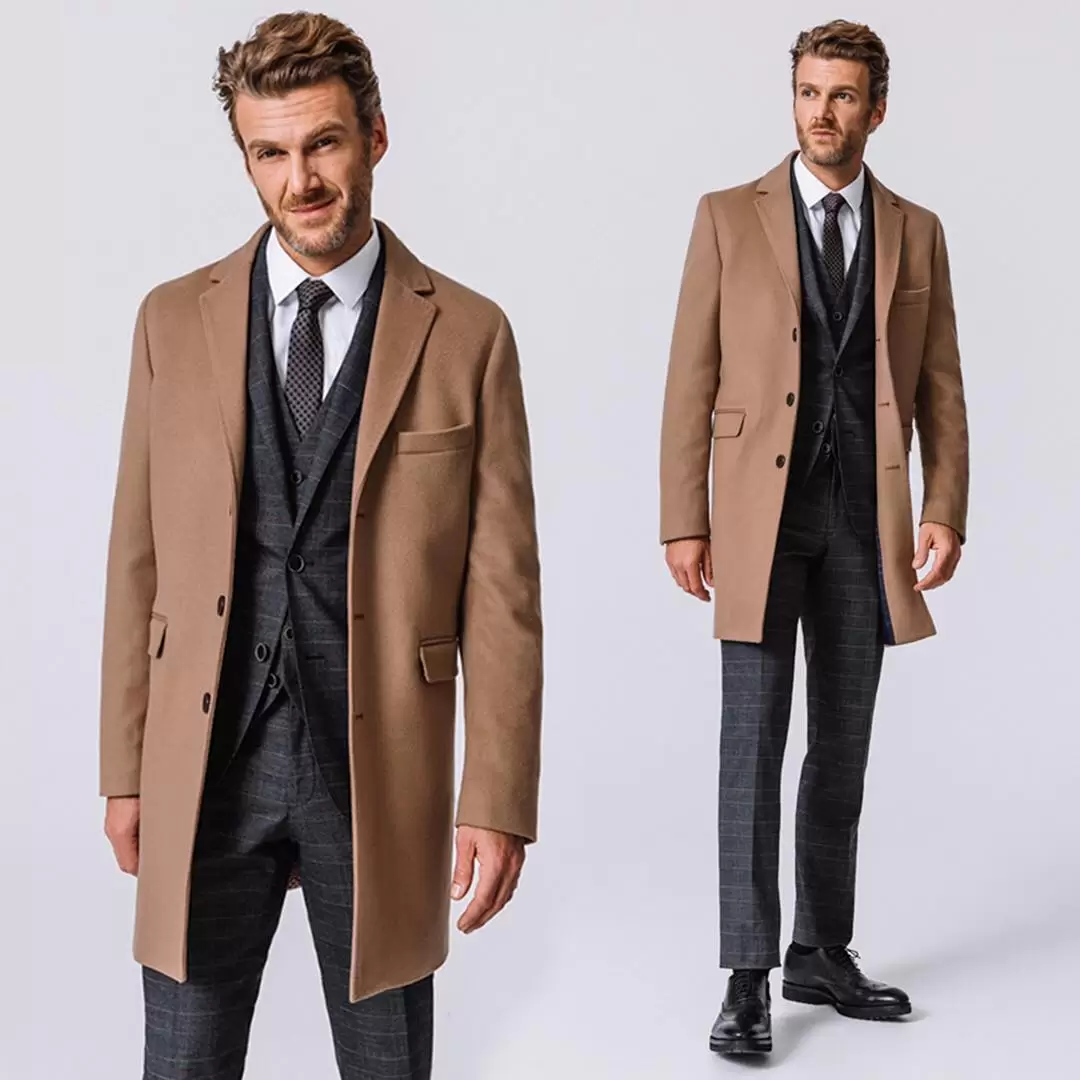 Men long coat