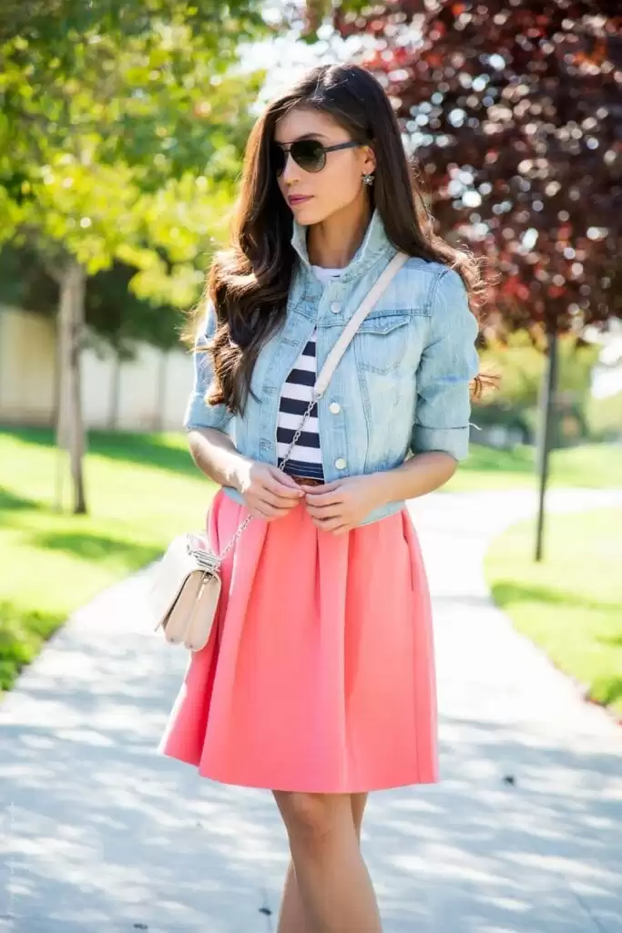 Light-wash-Denim-jacket-Summer-Outfit