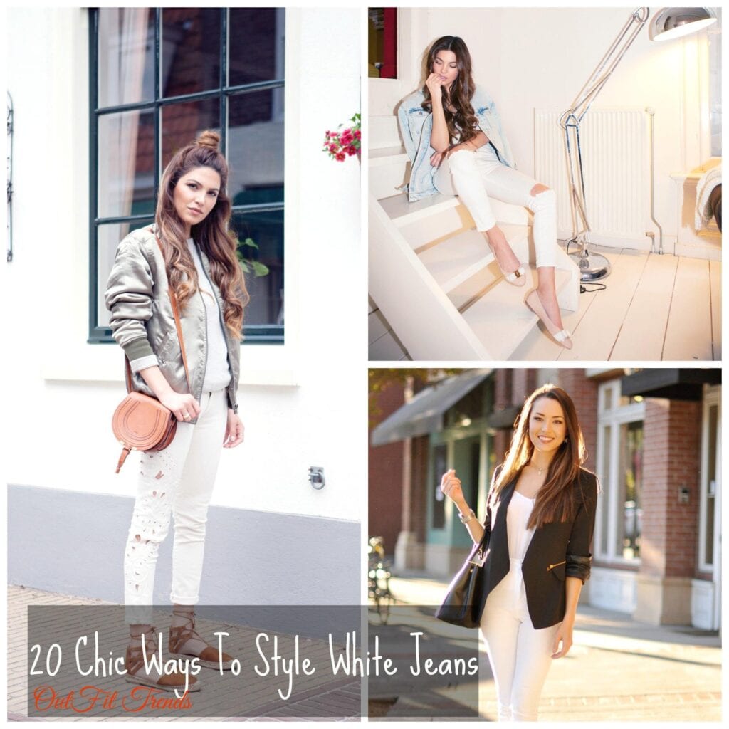 Outfit With White Jeans - 23 Chic Ways to Style White Jeans