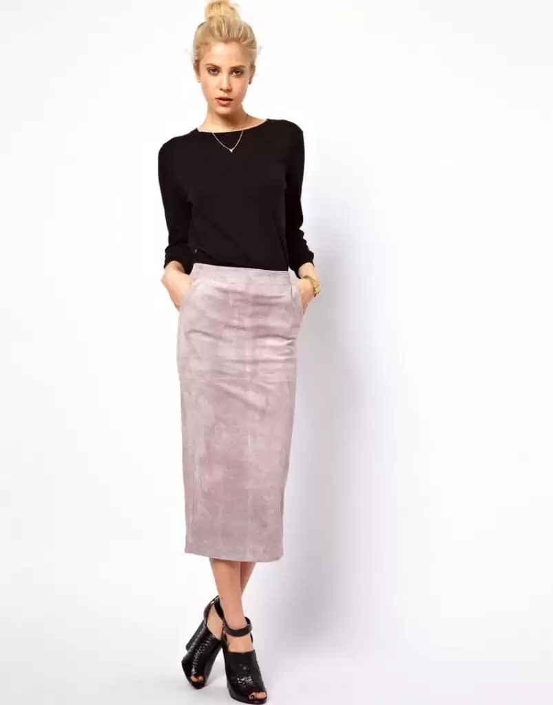 pencil skirt outfit ideas 17