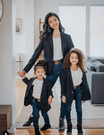 mother daughter matching outfits