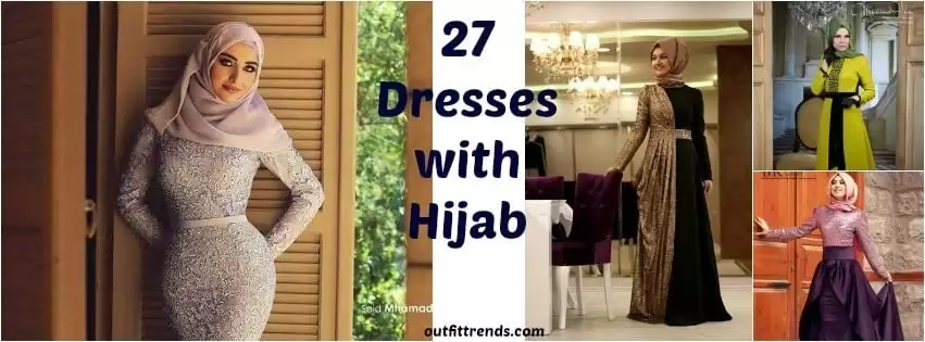 27 Beautiful Engagement Dresses for Hijabis