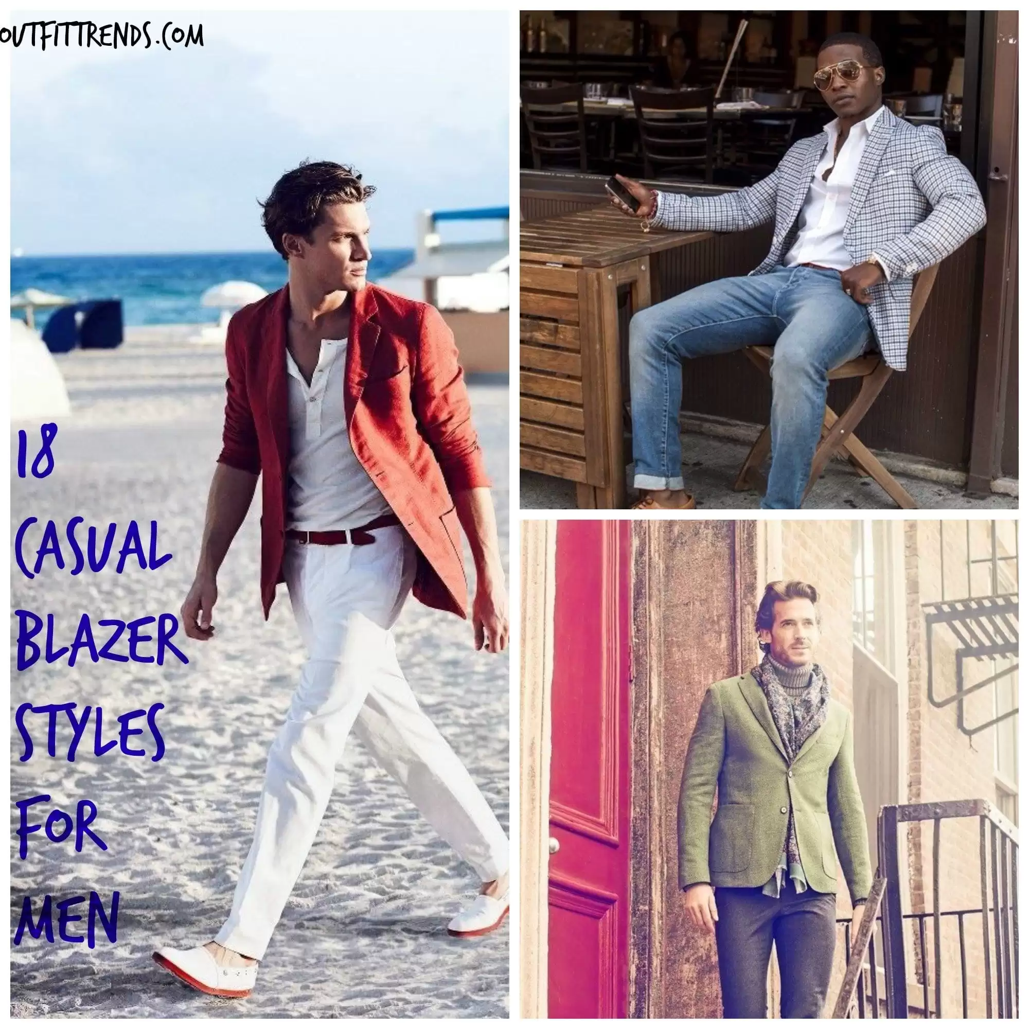 17 Smart Blazer Outfits for Men & Styling Tips