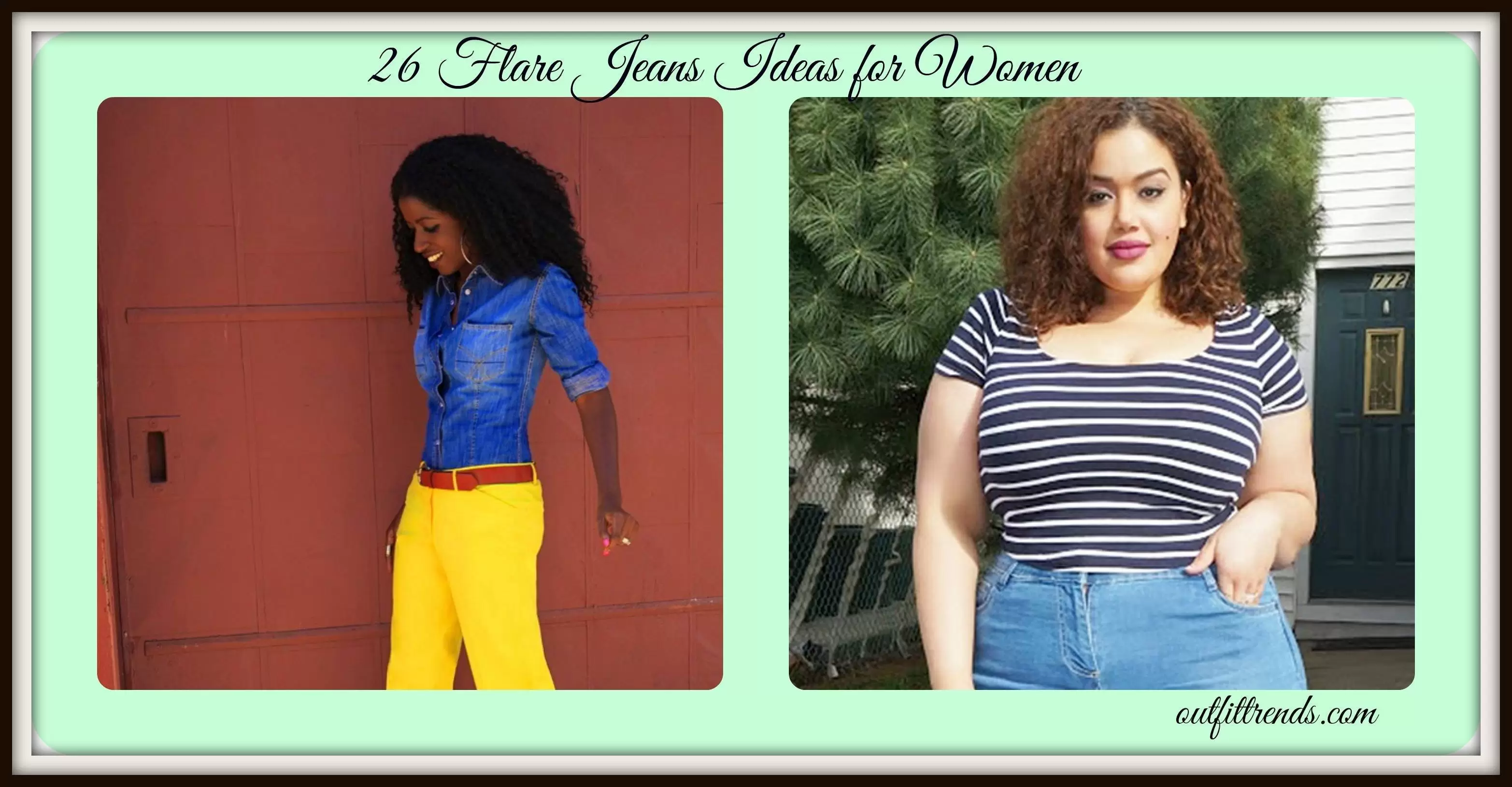 How to Style Flare Jeans ? 26 Outfit Ideas & Styling Tips