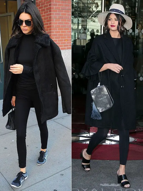 Women Outfits with Shearling Coats-19 Ways to Wear Stylishly