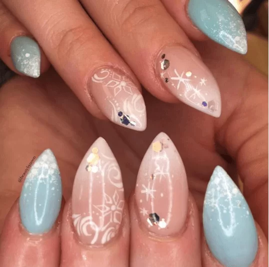 winter nail art ideas