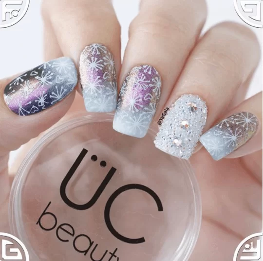 latest winter nail art ideas