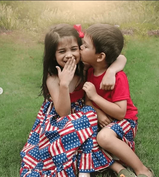 Cute kids outfit for 4th july