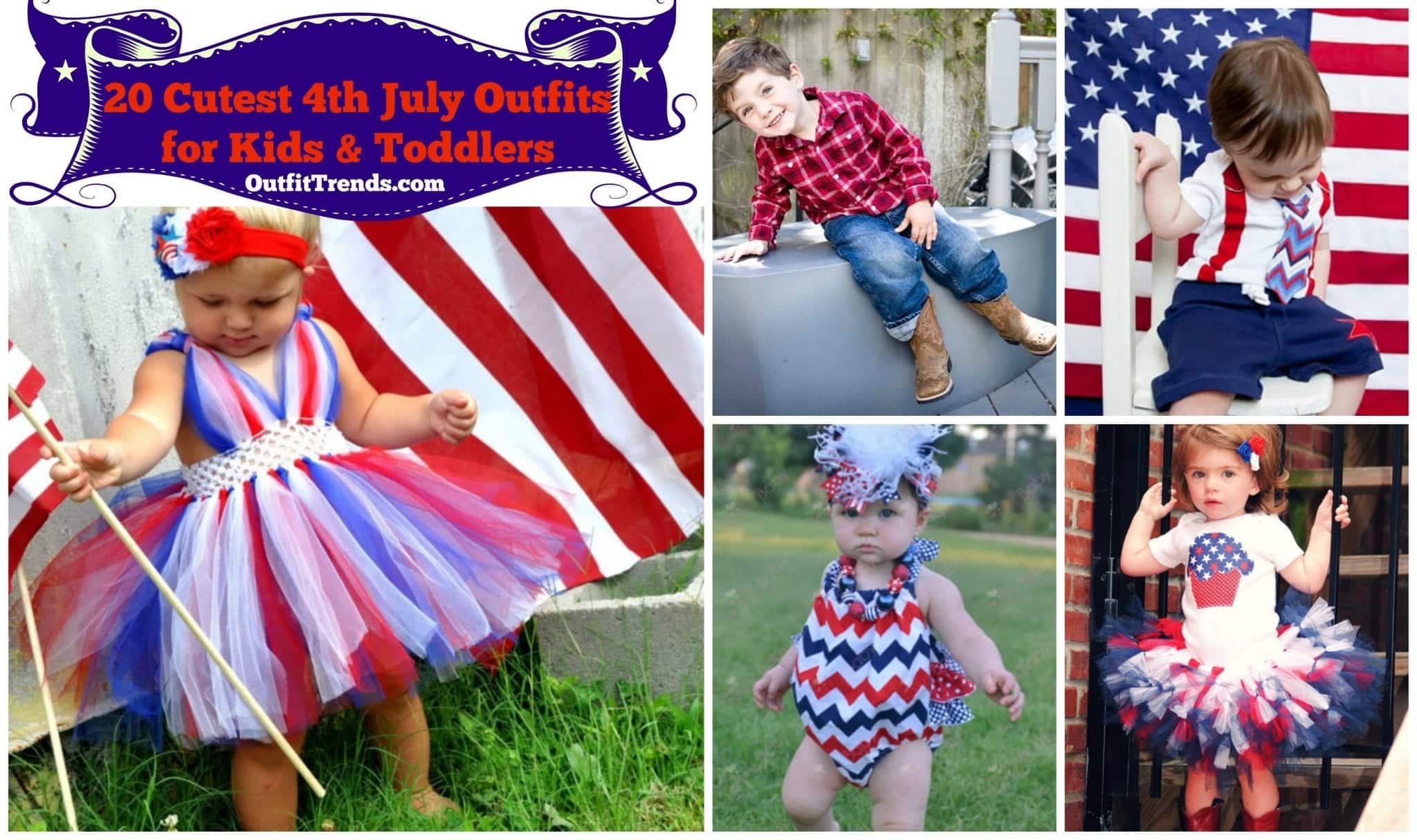 4th of July Outfits for Kids-20 Cute Ways to Dress Up Kids on 4th July