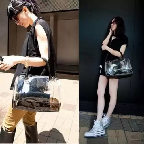 Style tips to carry clear and transparent handbags (7)