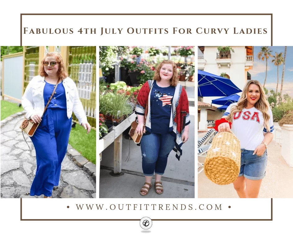 34 Chic 4th of July Outfits For Plus Size Women to Wear