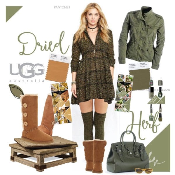 dress and ugg boots