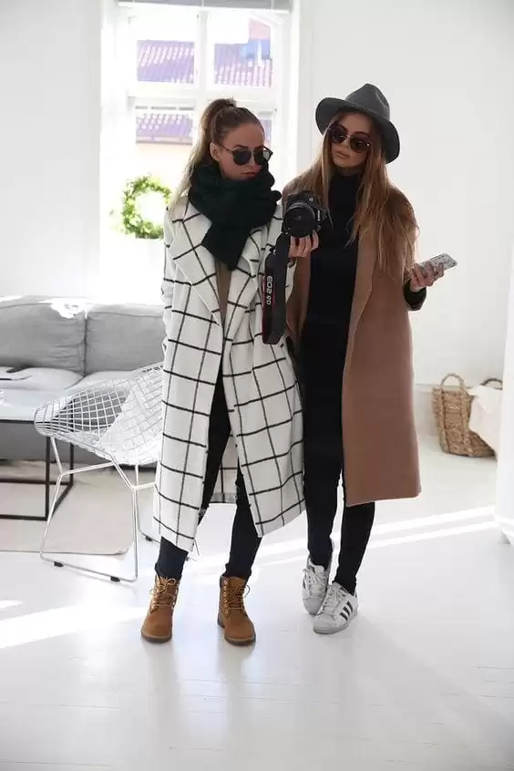 How to wear Shearling Boots - Ideas to wear Dresses with boots (25)