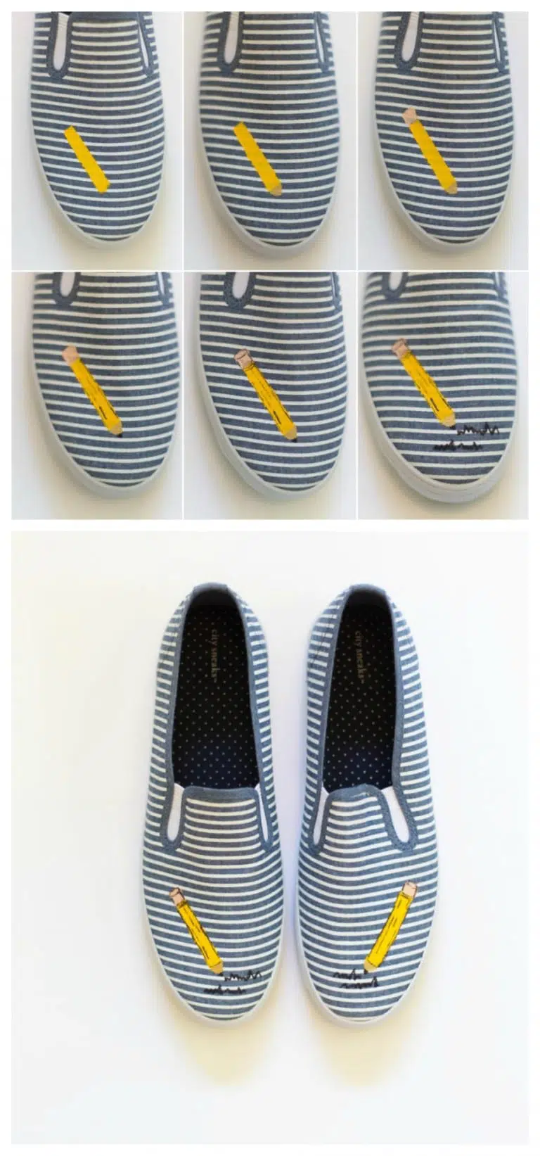 Pretty Print Slip-on Sneakers