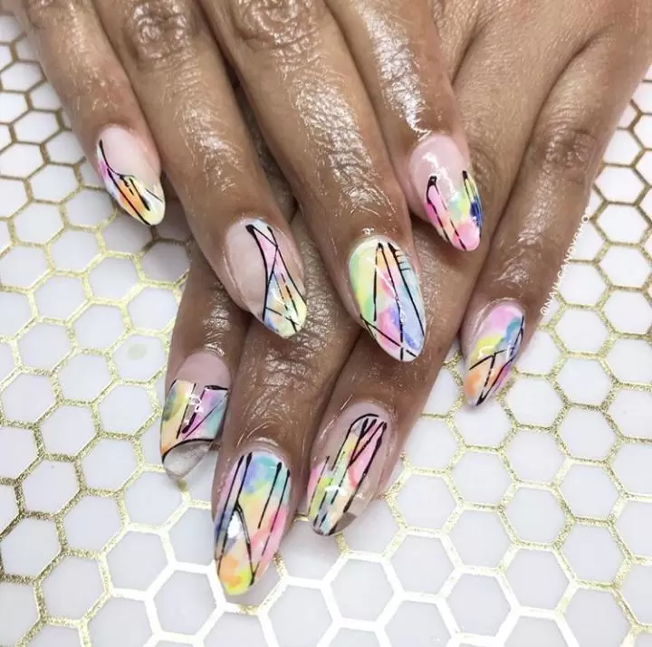 Elevate Your Beauty Game With These Chic Abstract Nail Art Designs (5)