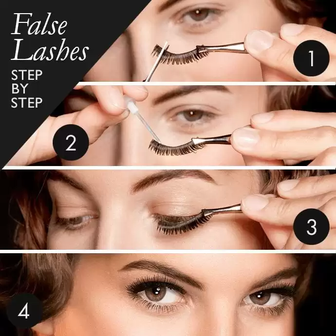 How to Wear Fake Eyelashes for Beginners-Step by Step Tutorial