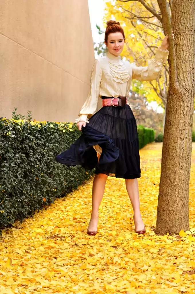 peasant skirt outfit ideas (11)