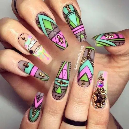 Funky Nail Art