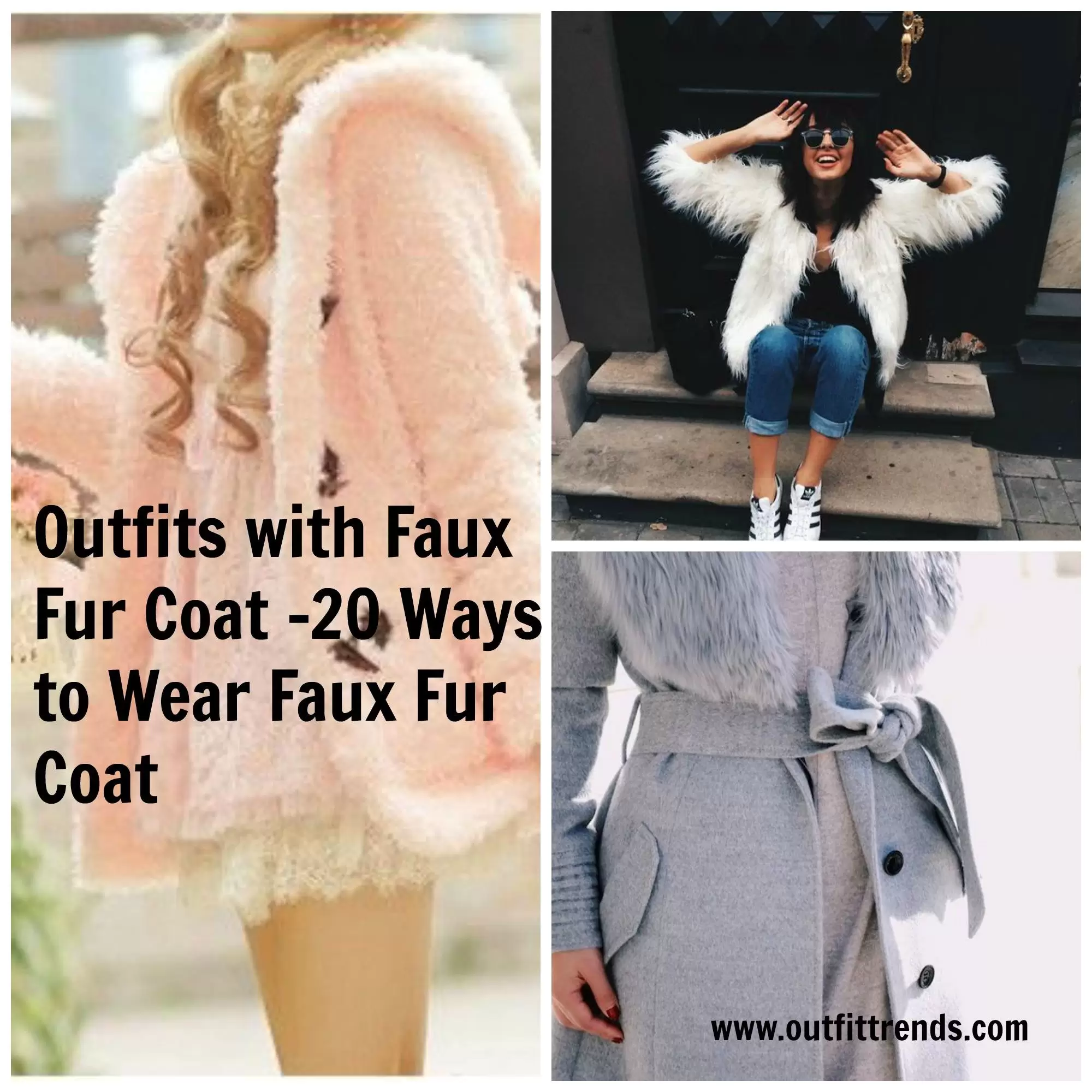 20 Faux Fur Coat Outfits & Styling Ideas