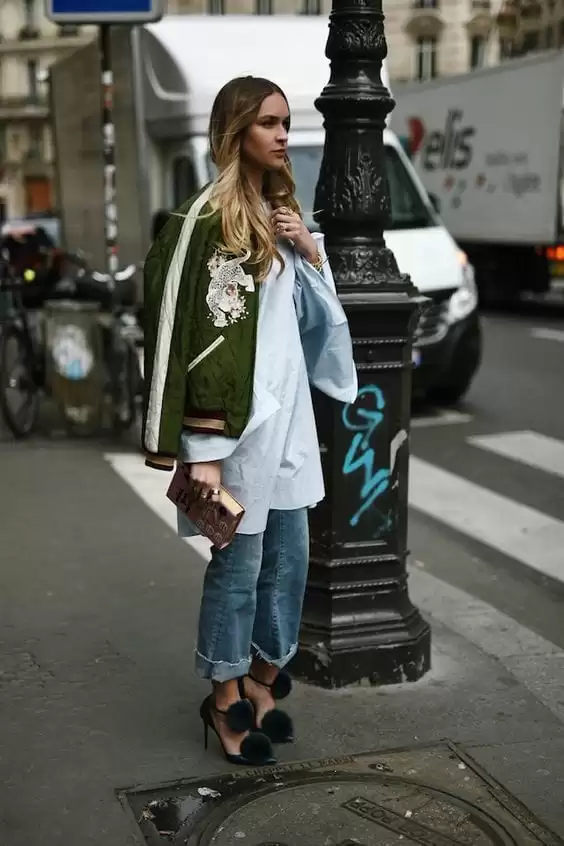 How to Wear Outfits With Bomber Jacket (25)