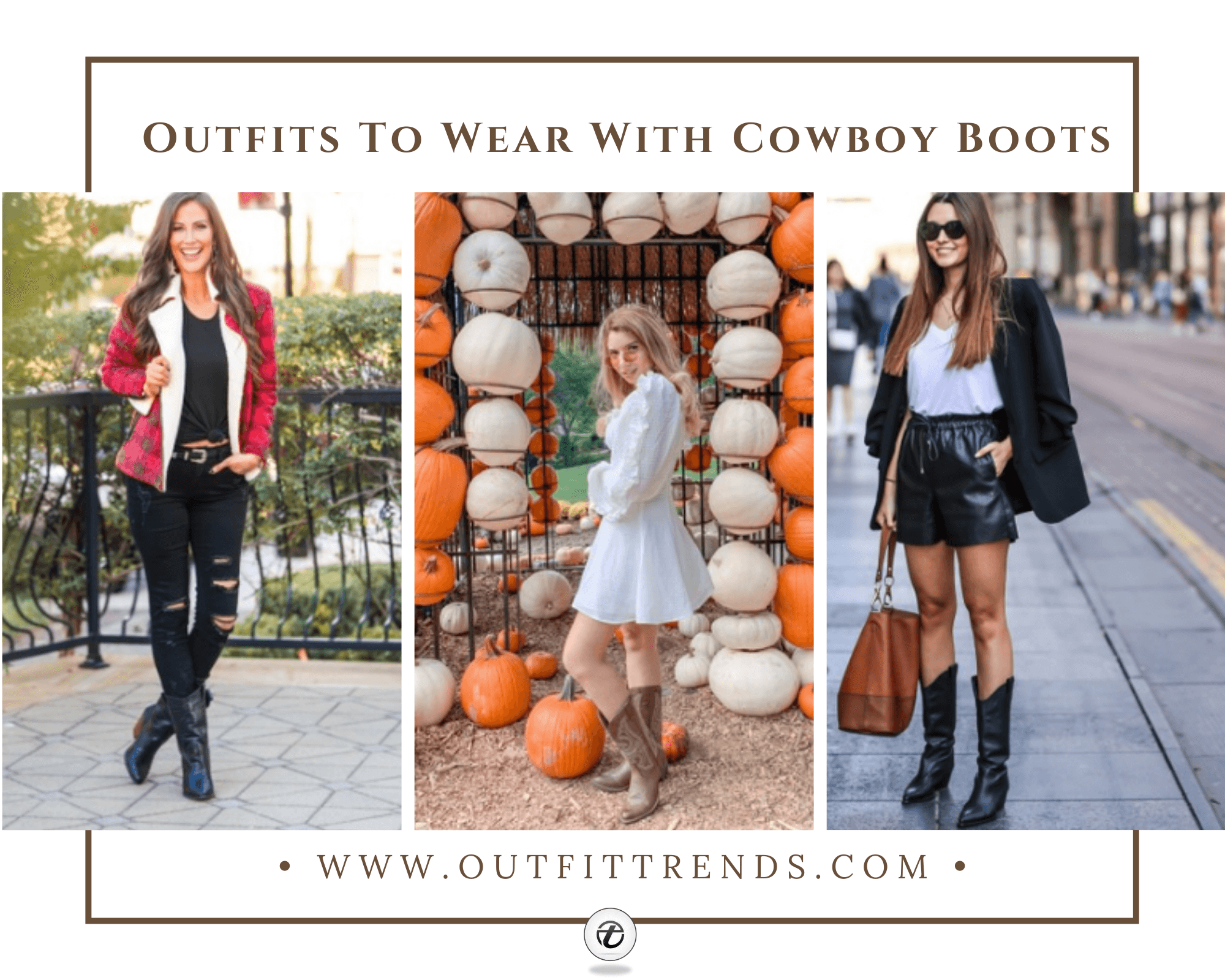 How to Wear Cowboy Boots Outfits in 2023 - 25+ Chic Women's Outfits
