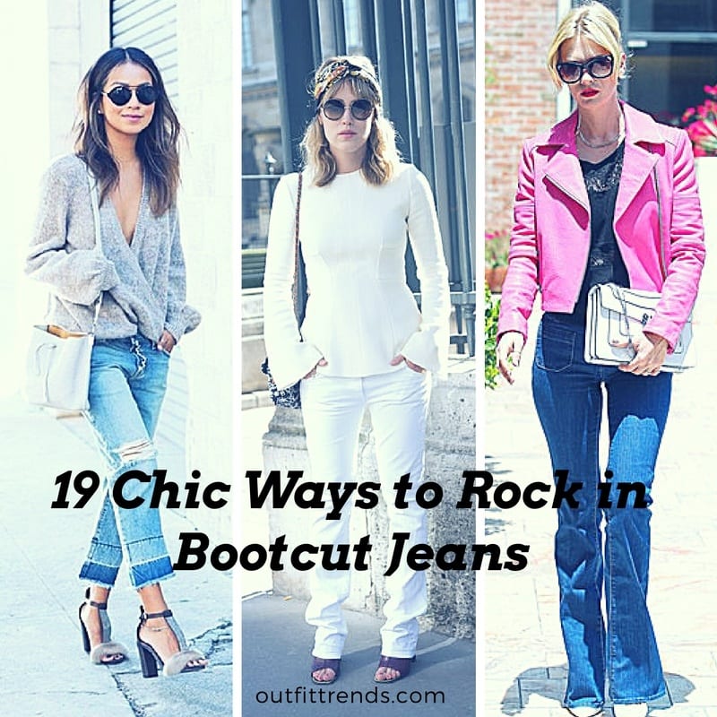 Outfits With Boot Cut Jeans 19 Ways To Wear Bootcut Jeans 3181