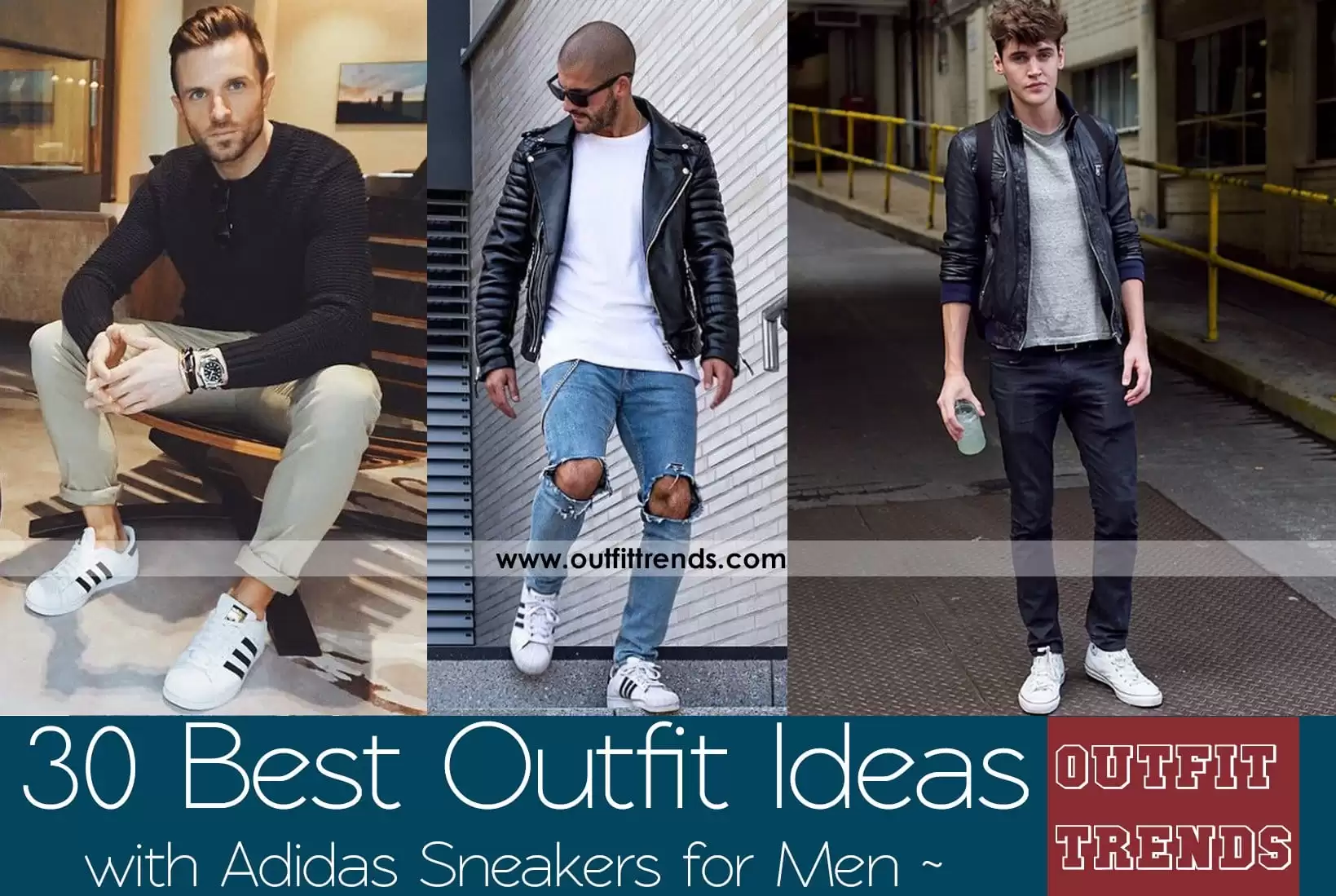 How to Style Adidas Superstar Men-18 Outfit Ideas