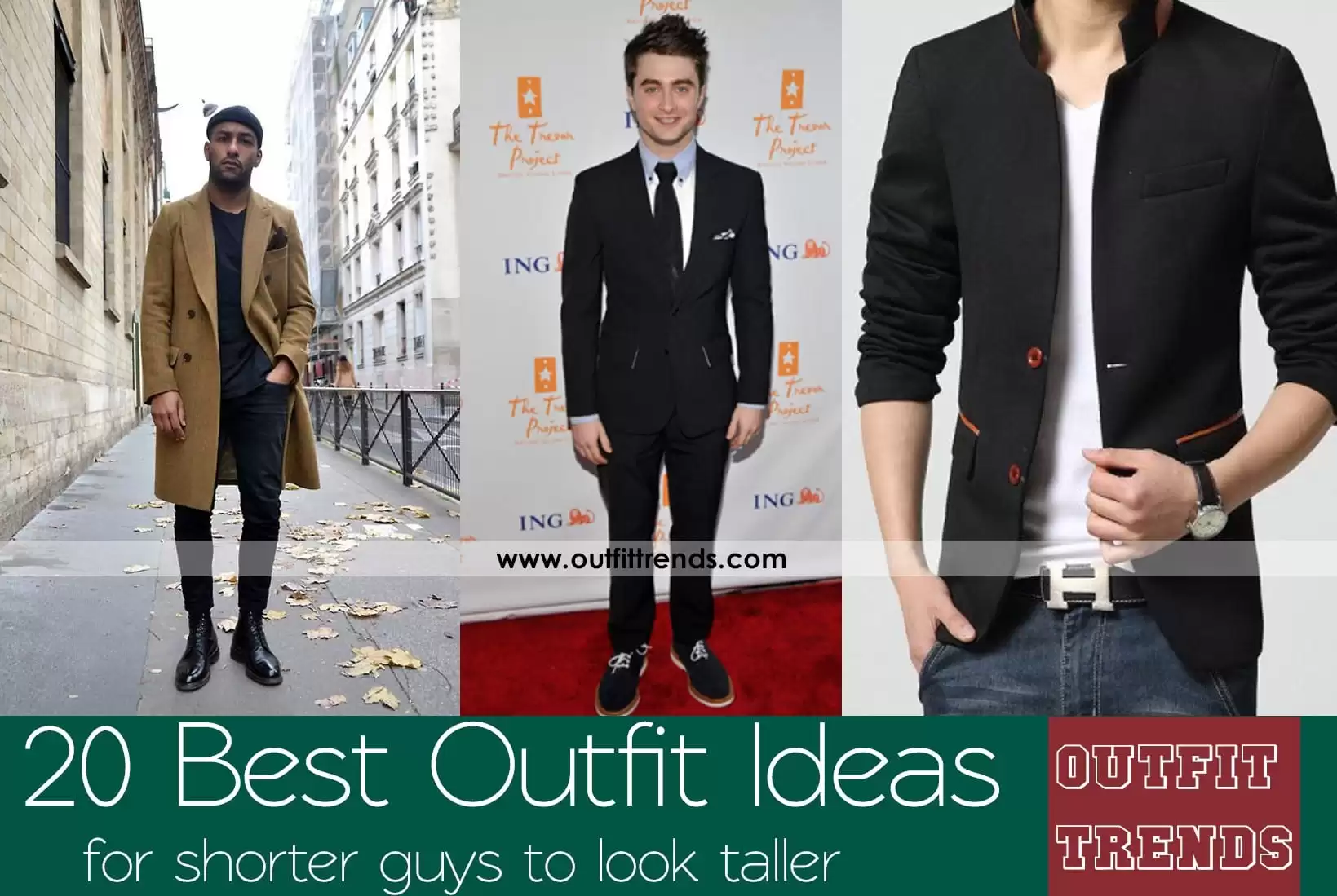 Outfits for Short Height Guys-20 Fashion Tips to Look Taller