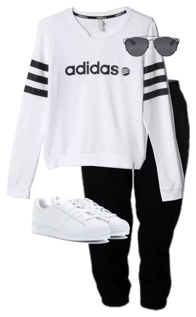 cool ways to wear outfits with adidas shoes (25)