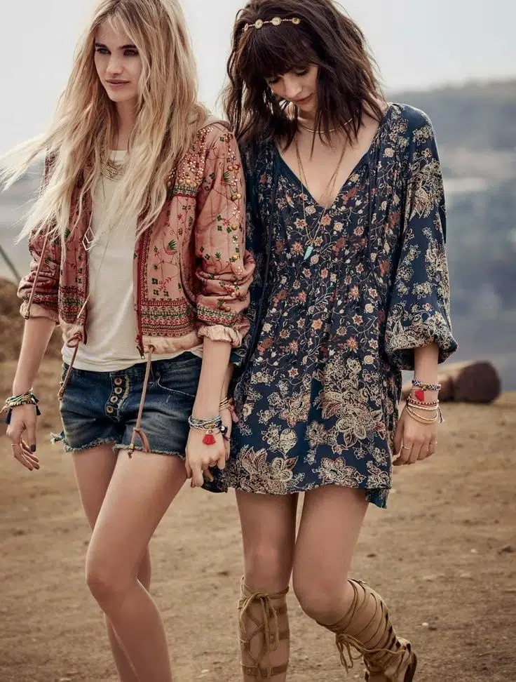 how to dress boho chic