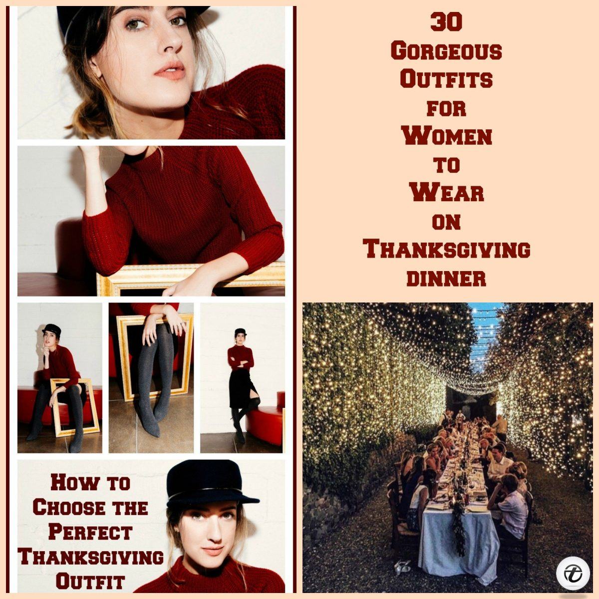 2018 Thanksgiving Outfits Ideas 30 Ways To Dress Up On Thanksgiving   What To Wear On Thanksgiving Dinner 1200x1200 