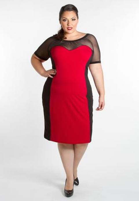 2018 Christmas Outfits for Plus size women - 23 Party Wear