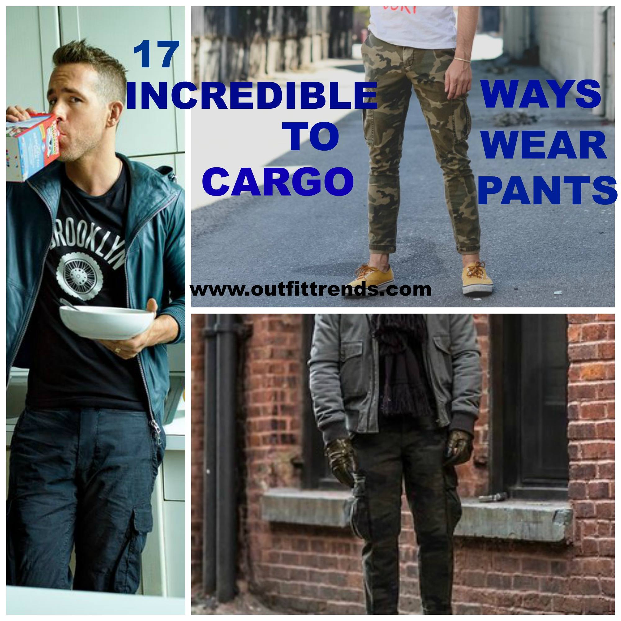Loose Khaki Cargo Pants with Washwell | Gap