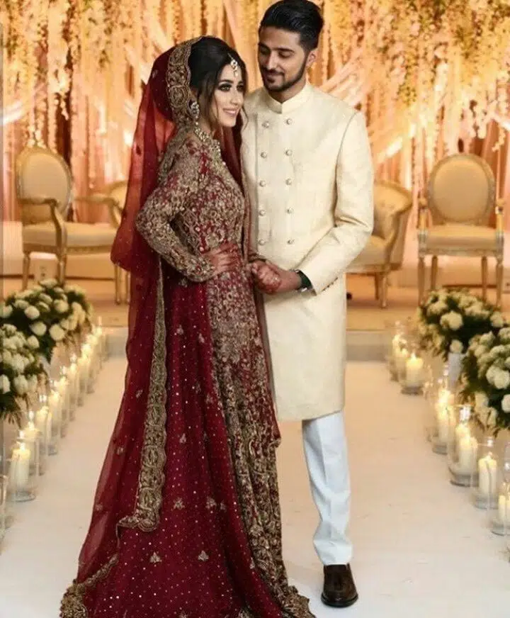 muslim couple wedding pictures