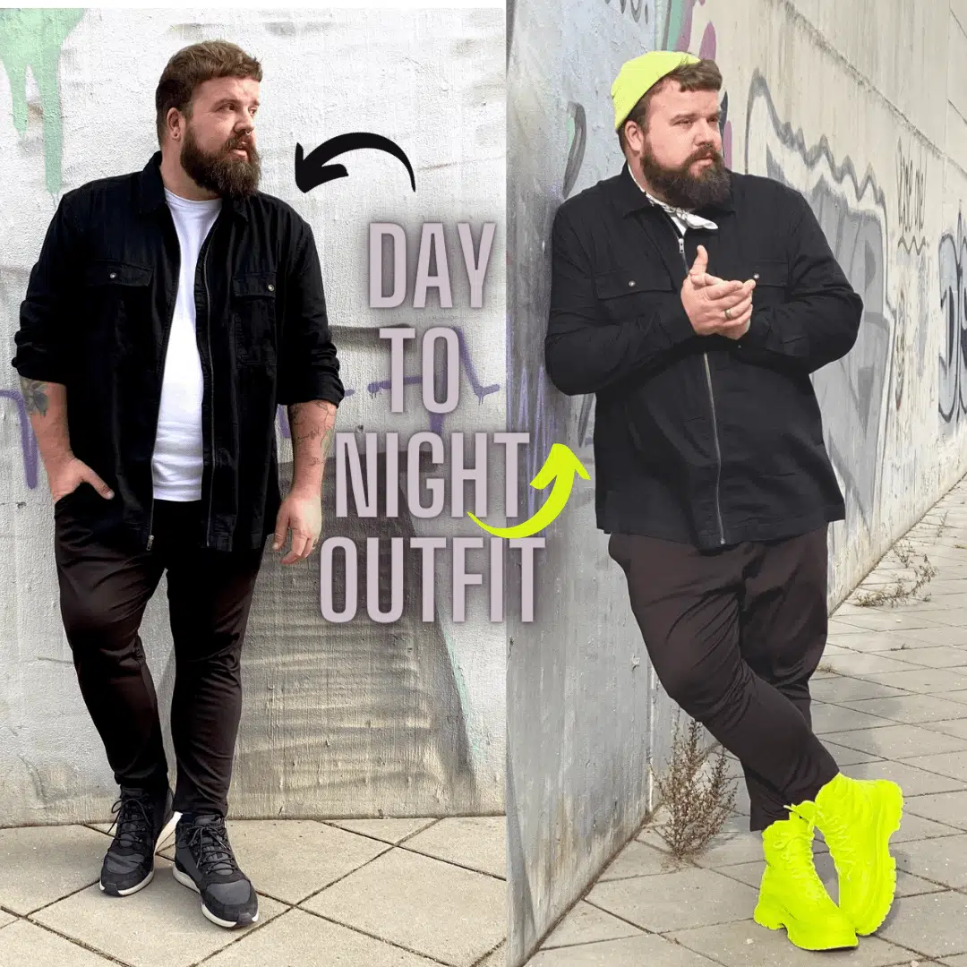 plus size men outfits