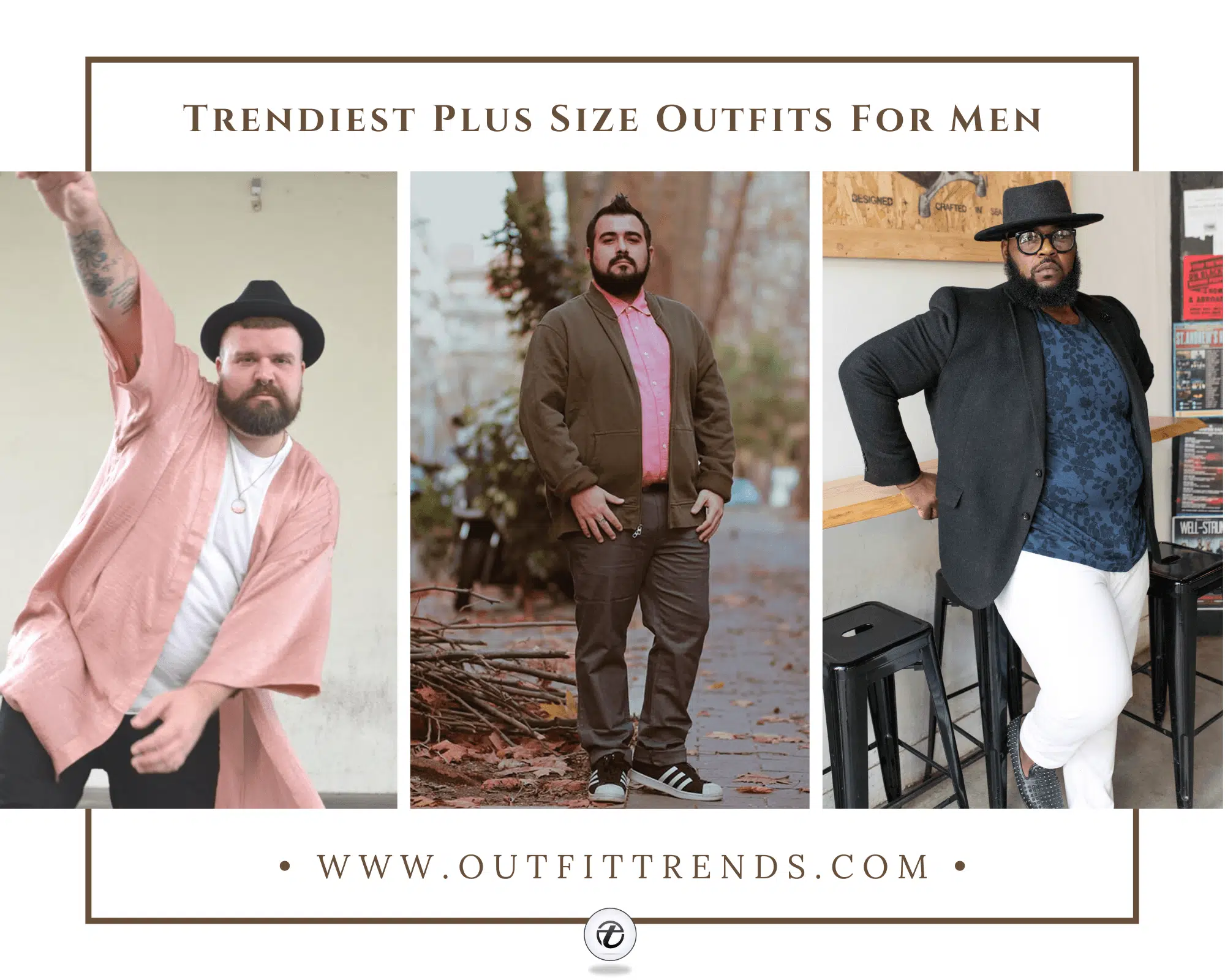 26 Best Outfit Ideas for Plus Size Guys with Styling Tips