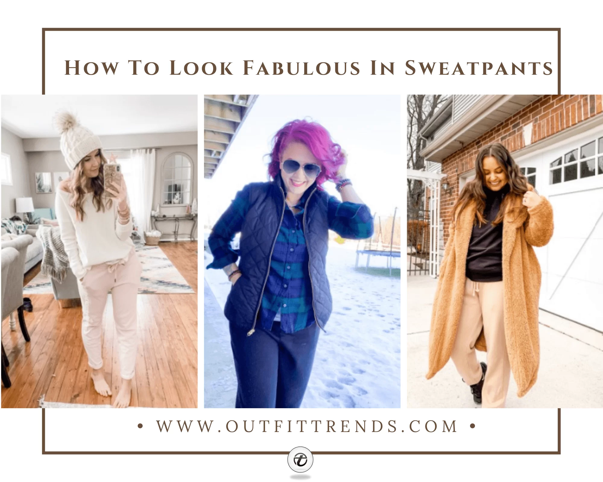 How to Wear Sweatpants ? 42 Outfit Ideas with Styling Tips