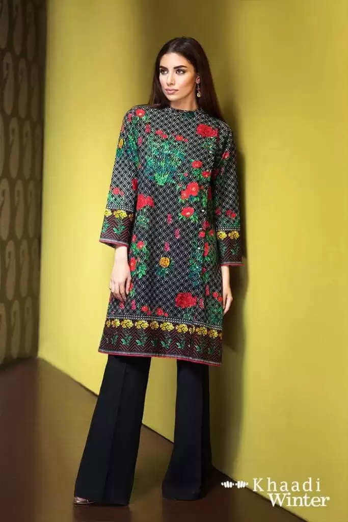 Angrakha Style kurti with palazzo