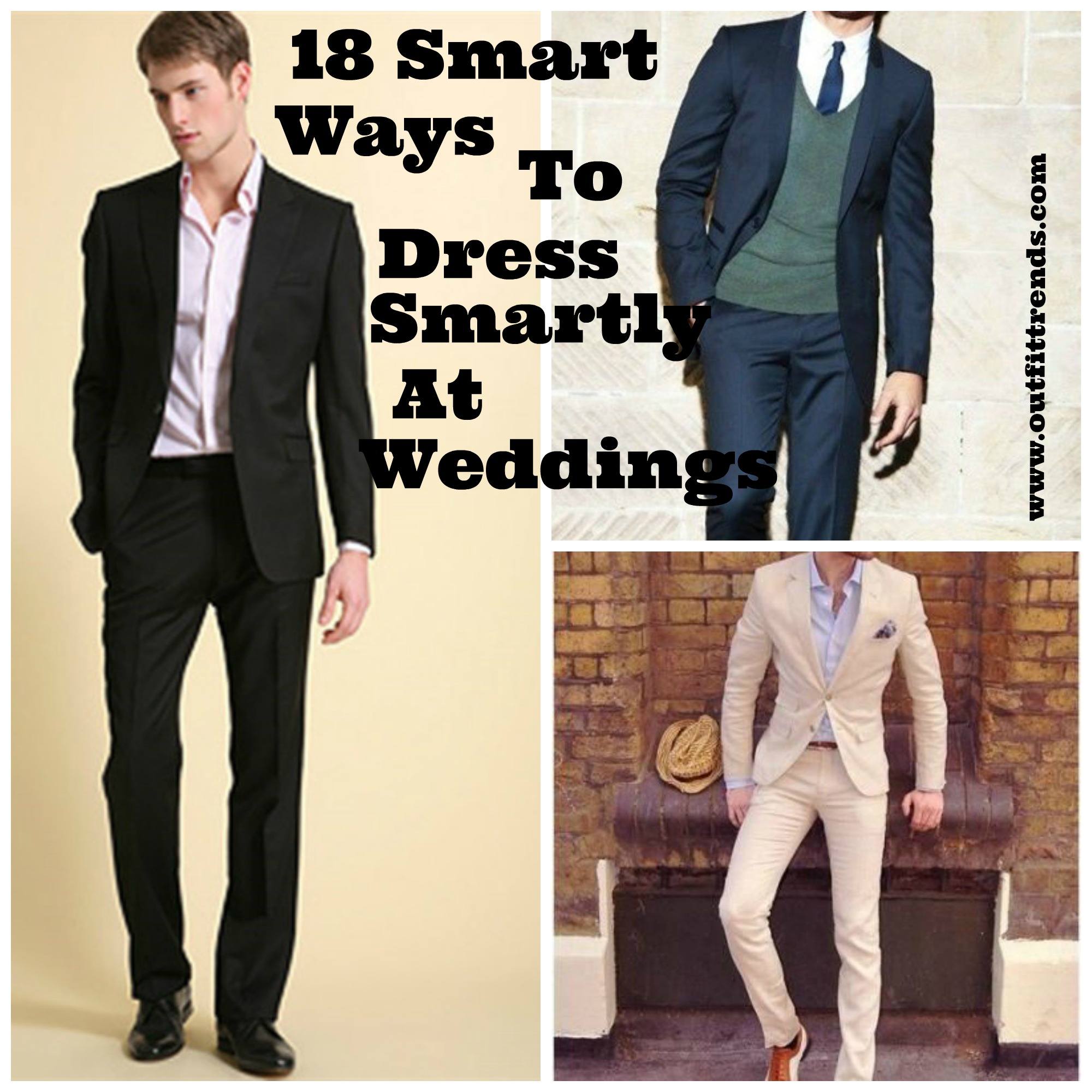 Casual Wedding Outfits for Men-18 Ideas What to Wear as ...