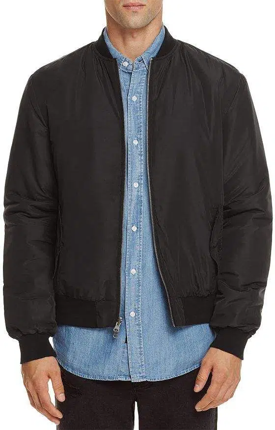 how to wear bomber jacket men