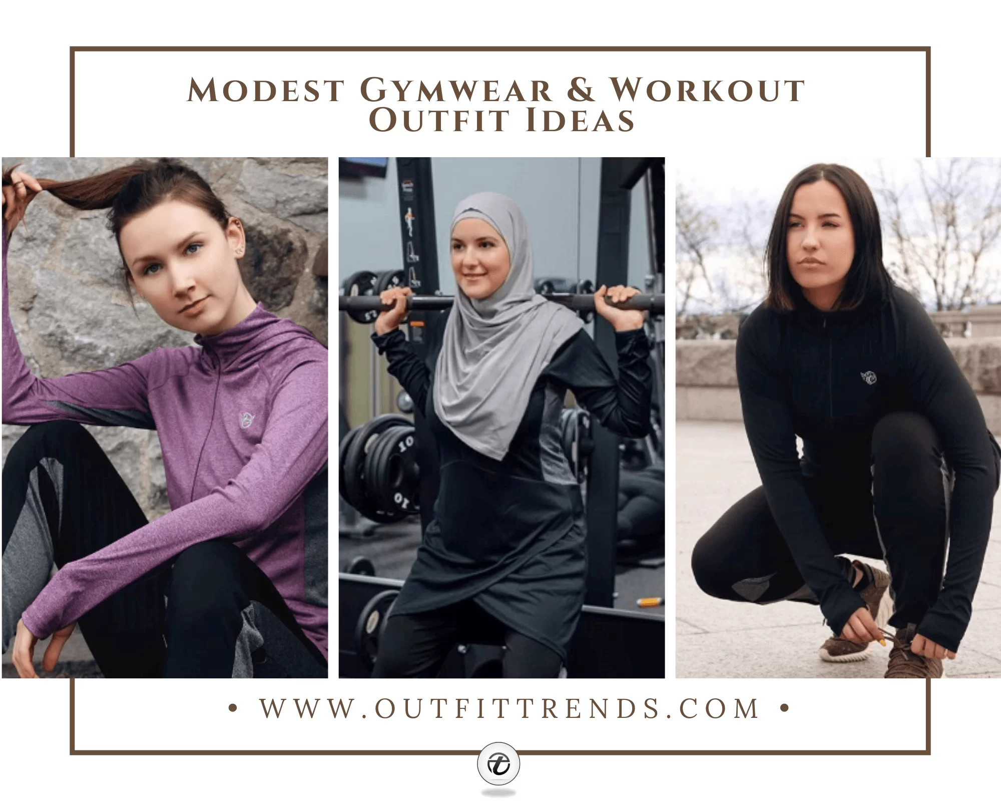 25 Modest Gym Outfit Ideas with Styling Tips