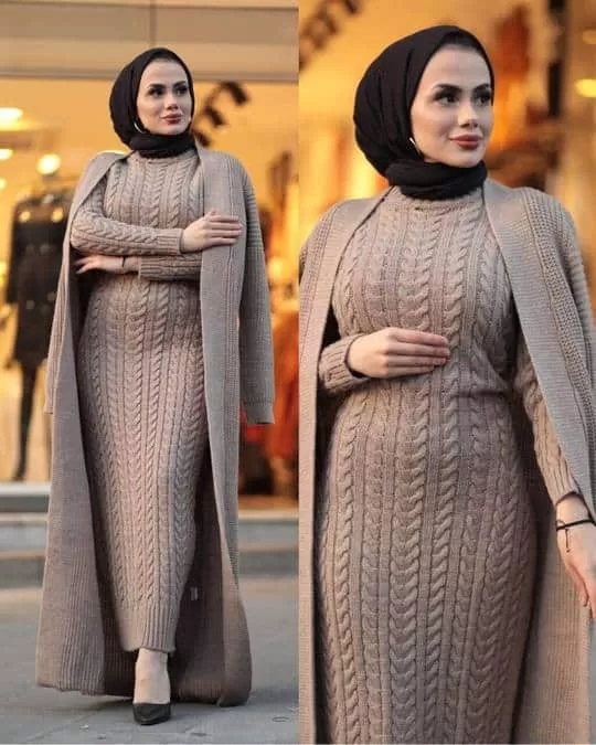 Winter outfits for muslim girls